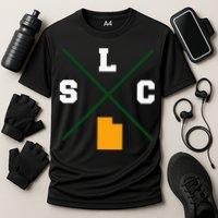 Classic Slc Salt Lake City Utah Cooling Performance Crew T-Shirt