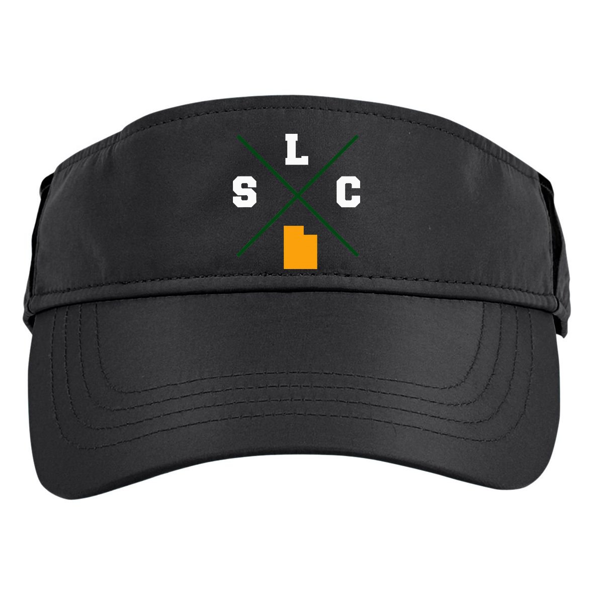 Classic Slc Salt Lake City Utah Adult Drive Performance Visor