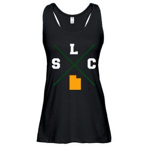 Classic Slc Salt Lake City Utah Ladies Essential Flowy Tank