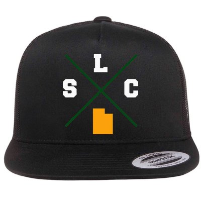 Classic Slc Salt Lake City Utah Flatbill Hat