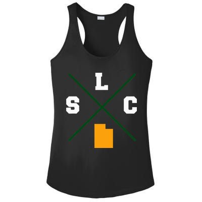 Classic Slc Salt Lake City Utah Ladies PosiCharge Competitor Racerback Tank