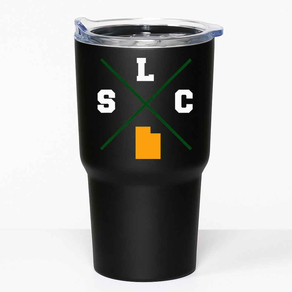 Classic Slc Salt Lake City Utah Tumbler