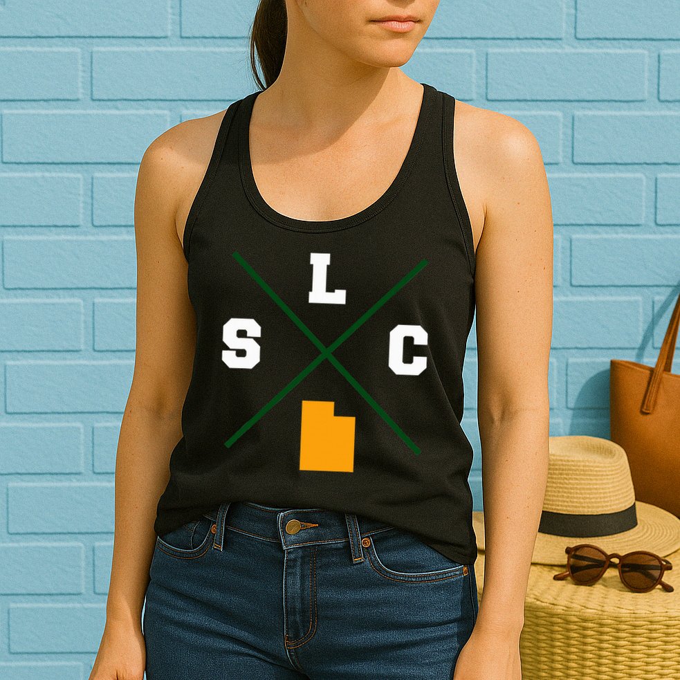 Classic Slc Salt Lake City Utah Womens Tank Top