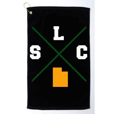 Classic Slc Salt Lake City Utah Golf Towel