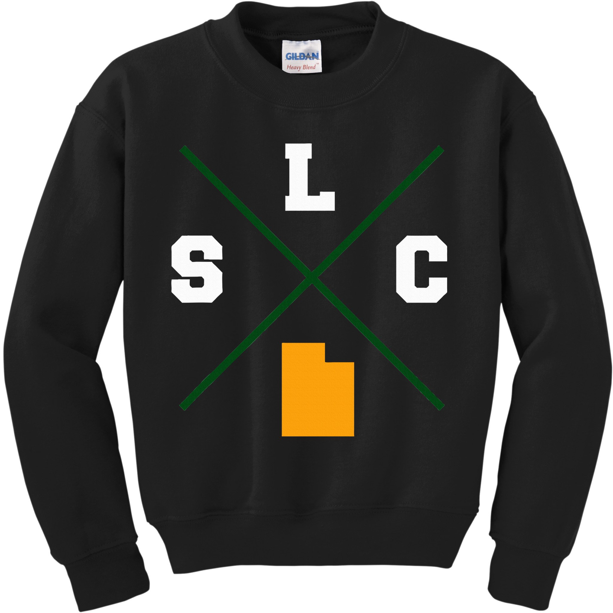 Classic Slc Salt Lake City Utah Kids Sweatshirt