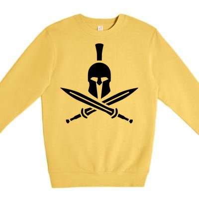 Cross Swords Spartan Premium Crewneck Sweatshirt