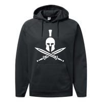 Cross Swords Spartan Performance Fleece Hoodie