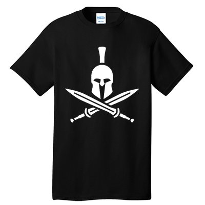 Cross Swords Spartan Tall T-Shirt