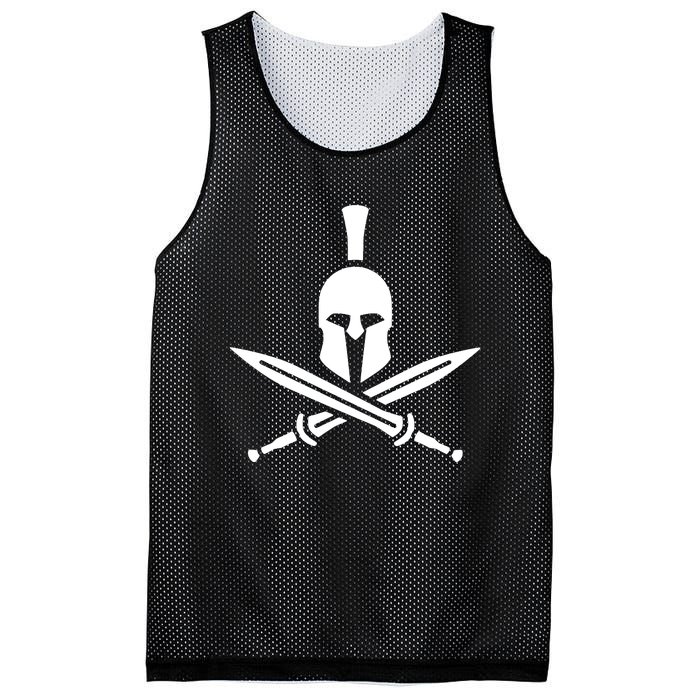 Cross Swords Spartan Mesh Reversible Basketball Jersey Tank