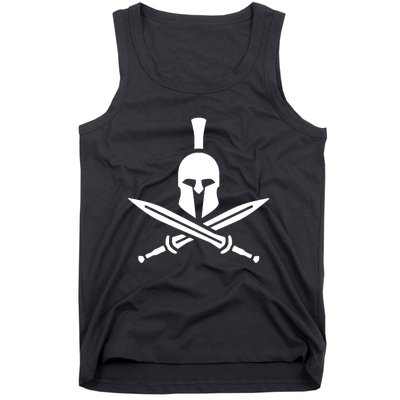 Cross Swords Spartan Tank Top