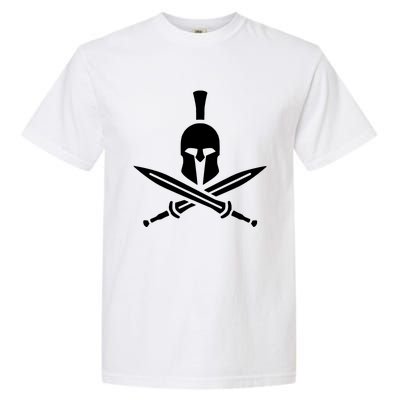 Cross Swords Spartan Garment-Dyed Heavyweight T-Shirt