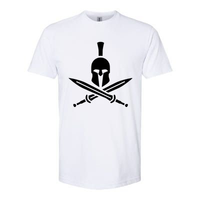 Cross Swords Spartan Softstyle CVC T-Shirt