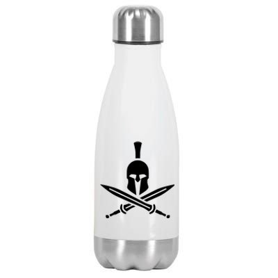 Cross Swords Spartan Stainless Steel Insulated Water Bottle