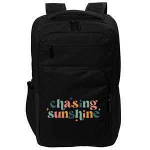 Chasing Sunshine Summer Lake Vibes Beach Summer Vacation Impact Tech Backpack