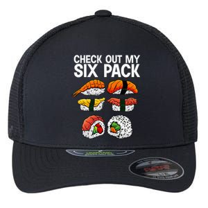 Cool Sushi Salmon Sushi Lovers Japanese Food Flexfit Unipanel Trucker Cap