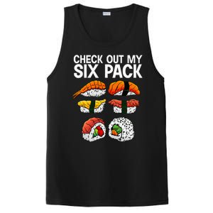 Cool Sushi Salmon Sushi Lovers Japanese Food PosiCharge Competitor Tank