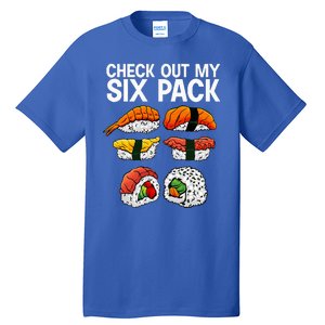 Cool Sushi Salmon Sushi Lovers Japanese Food Tall T-Shirt