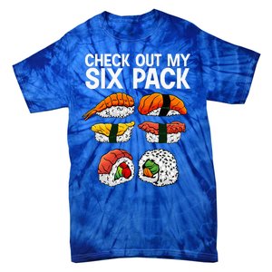 Cool Sushi Salmon Sushi Lovers Japanese Food Tie-Dye T-Shirt