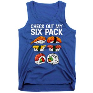 Cool Sushi Salmon Sushi Lovers Japanese Food Tank Top