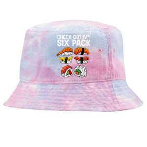 Cool Sushi Salmon Sushi Lovers Japanese Food Tie-Dyed Bucket Hat