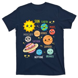 Cute Solar Systems Astronomy Boy Girl T-Shirt