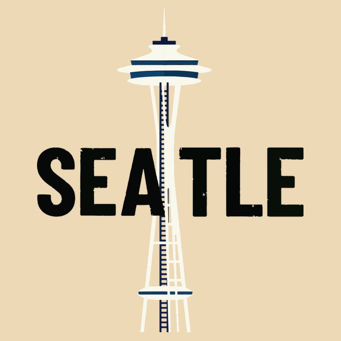 Cool Seattle Space Needle Traveler Souvenir Washington Bag