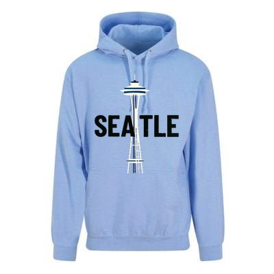 Cool Seattle Space Needle Traveler Souvenir Washington Unisex Surf Hoodie