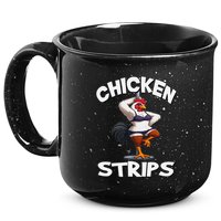 Chicken Strips Stripping Chicken 15oz Campfire Ceramic Mug