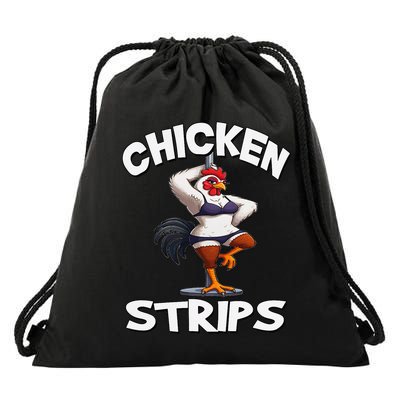 Chicken Strips Stripping Chicken Drawstring Bag