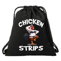Chicken Strips Stripping Chicken Drawstring Bag