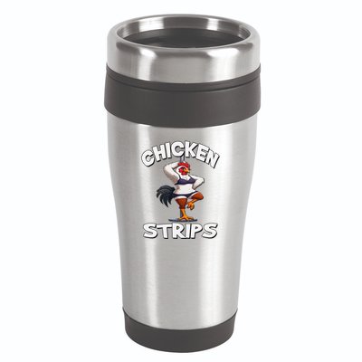 Chicken Strips Stripping Chicken 16oz Travel Tumbler