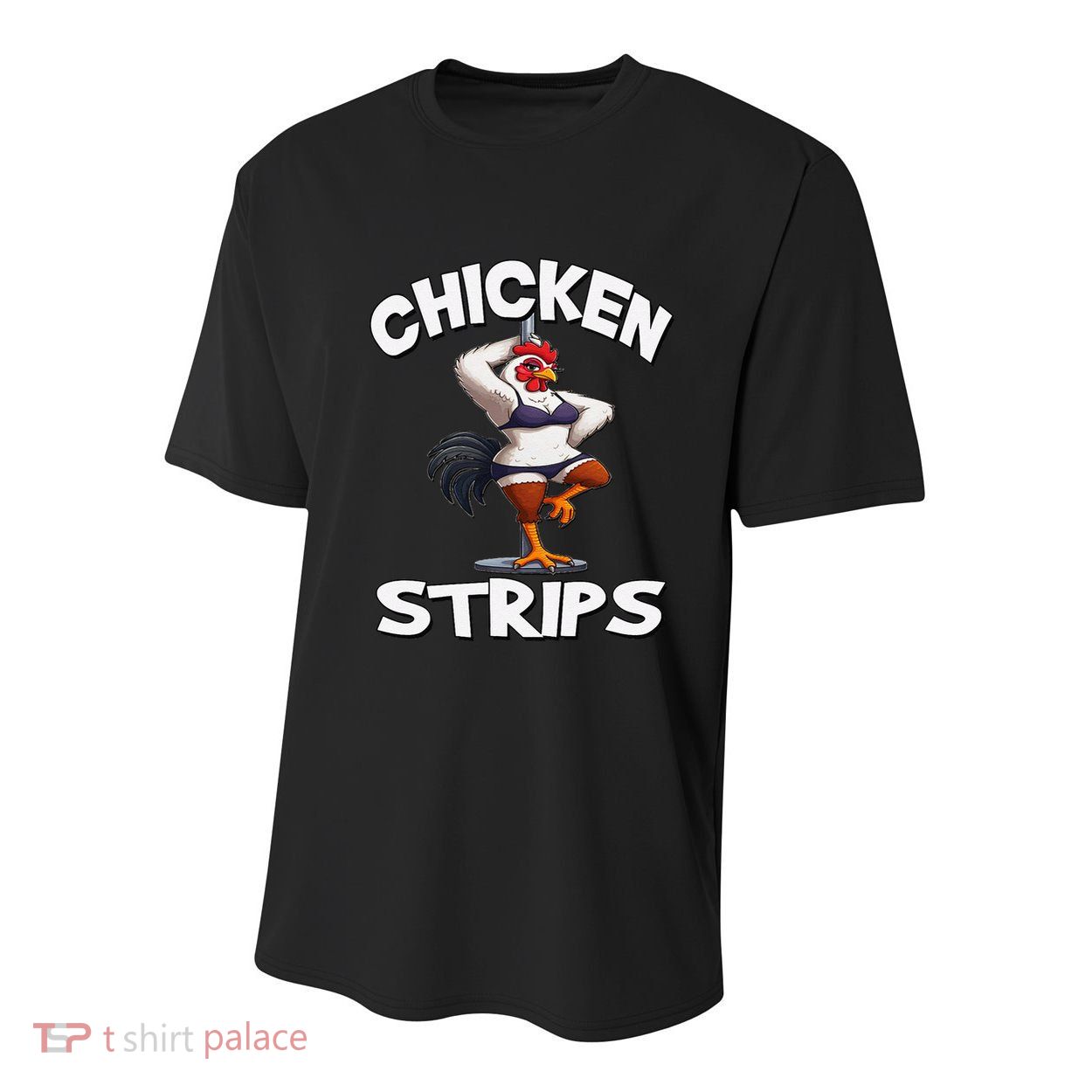 Chicken Strips Stripping Chicken Youth Performance Sprint T-Shirt