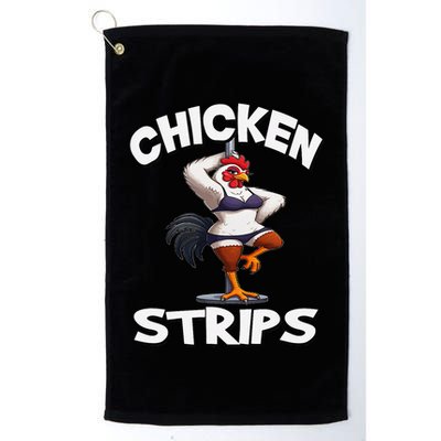 Chicken Strips Stripping Chicken Golf Towel
