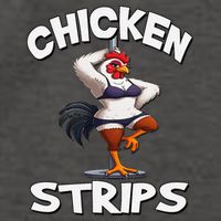 Chicken Strips Stripping Chicken Vector Backpack