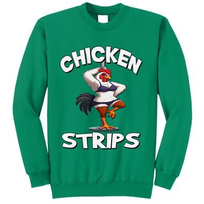 Chicken Strips Stripping Chicken Sweatshirt