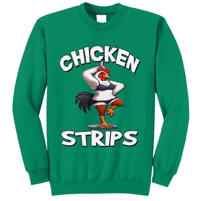 Chicken Strips Stripping Chicken Sweatshirt