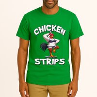 Chicken Strips Stripping Chicken Tall T-Shirt