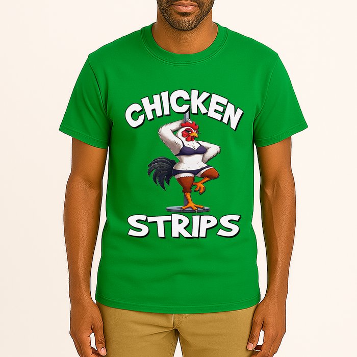 Chicken Strips Stripping Chicken Tall T-Shirt