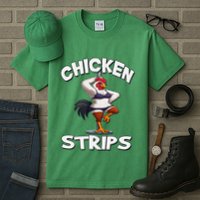 Chicken Strips Stripping Chicken Tall T-Shirt
