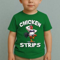 Chicken Strips Stripping Chicken Toddler T-Shirt