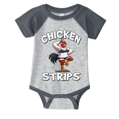 Chicken Strips Stripping Chicken Infant Baby Jersey Bodysuit