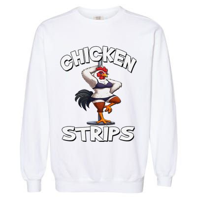 Chicken Strips Stripping Chicken Garment-Dyed Sweatshirt