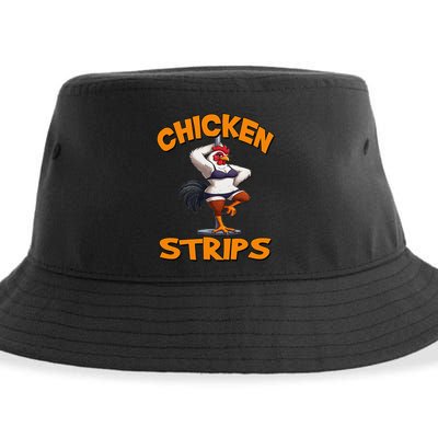 Chicken Strips Stripping Chicken Sustainable Bucket Hat
