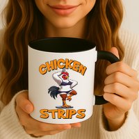 Chicken Strips Stripping Chicken Mug