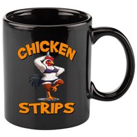 Chicken Strips Stripping Chicken 11oz C Handle Ceramic Mug