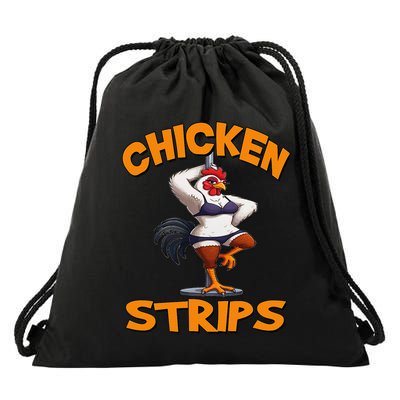 Chicken Strips Stripping Chicken Drawstring Bag