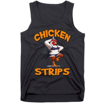 Chicken Strips Stripping Chicken Tank Top