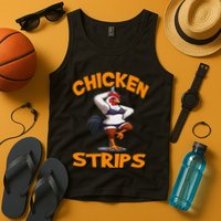Chicken Strips Stripping Chicken Tank Top
