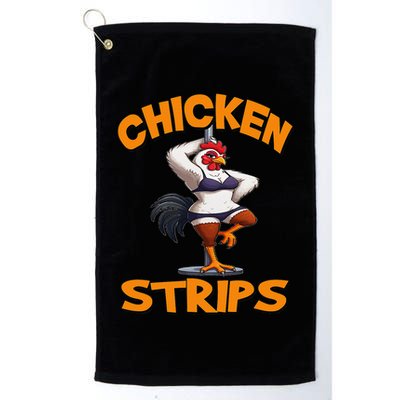Chicken Strips Stripping Chicken Golf Towel