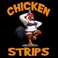 Chicken Strips Stripping Chicken Short Acrylic Beanie
